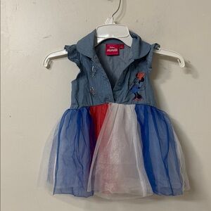 Disney Blue and Red Minnie Mouse Dress